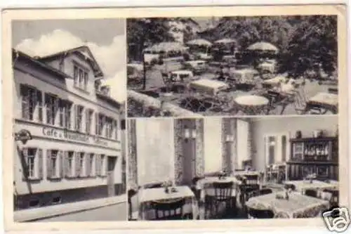 20689 Ak Münster-Sarmsheim Café & Weinstube 1952