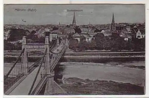 23421 Ak Mülheim (Ruhr) Gesamtansicht 1909