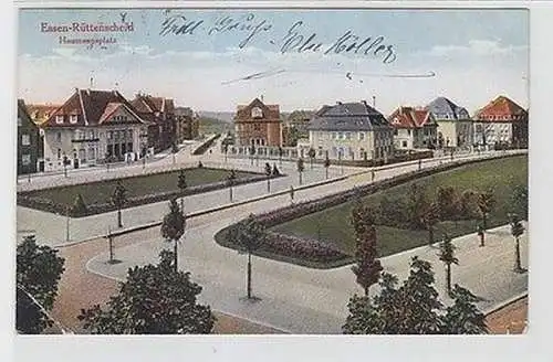 63906 Ak Essen-Rüttenscheid Haumannsplatz 1919