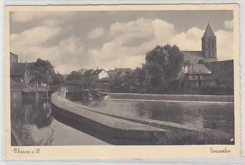 67429 Ak Rheine i.W. Emswehr um 1910