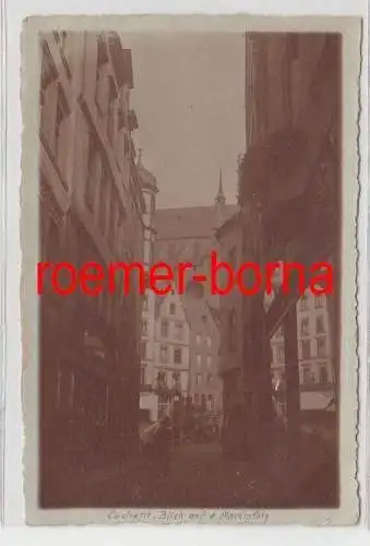 75234 Foto Ak Cochem Blick auf den Marktplatz um 1916