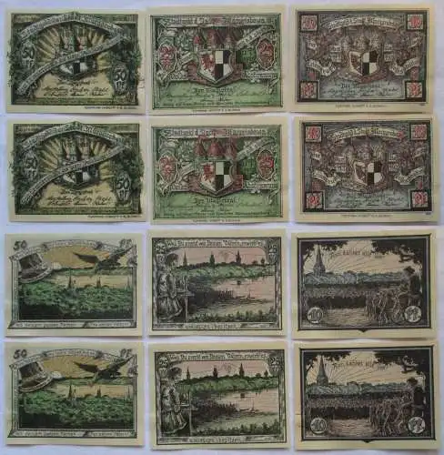 6 Banknoten Notgeld Stadt Marggrabowa Ostpreussen  (109814)