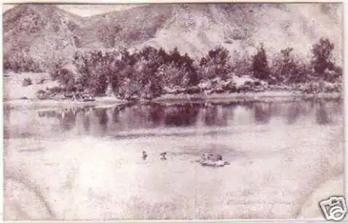 21362 Ak dt. Kolonie DSWA Partie vom Fischfluss um 1905