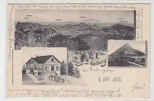 50797 Mehrbild Ak Gruß vom Oelberg im Elsass Restauration 1904