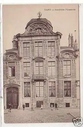 31170 Ak Gand Belgien Academie Flamande um 1910