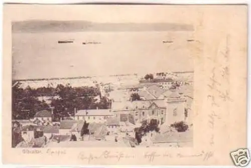 28837 Ak Gibraltar Blick auf das Meer 1903