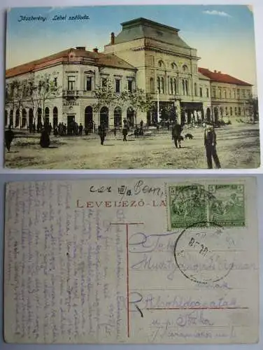83218 Ak Jászberény Ungarn Lehel Szálloda 1915