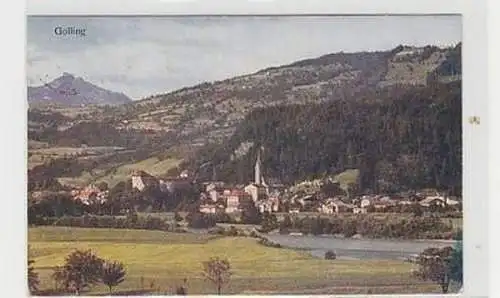 15340 Ak Golling Totalansicht 1930