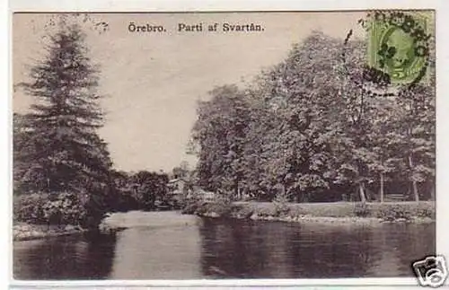 23367 Ak Örebro Schweden Parti af Svartan 1909