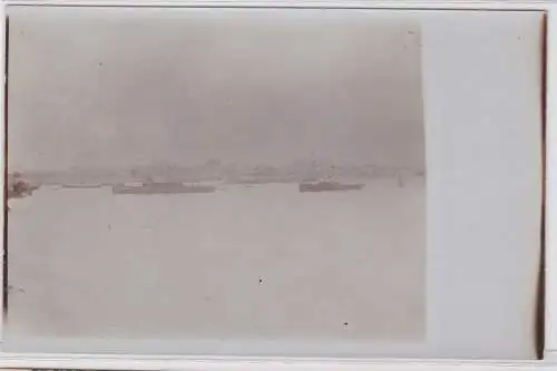 83707 Foto Ak Lissabon Portugal - vom Tajo aus gesehen 1914
