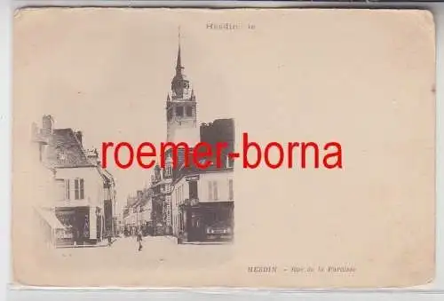 58015 Ak Hesdin Frankreich Rue de la Paroisse um 1900