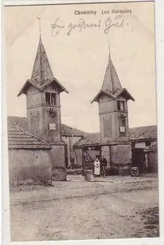 45492 Ak Chambley France Les Baraques um 1915