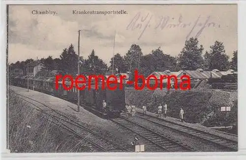79143 Feldpost Ak Chambley Krankentransportstelle 1. Weltkrieg 1915