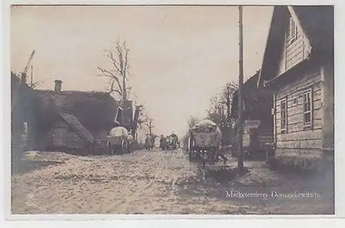 63987 Ak Domaschewitschi Marketenderei um 1915