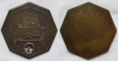 rare DMV Bronze Plakette Deutsche Sechstage Fahrt 18.-23.Juli 1928 (165405)