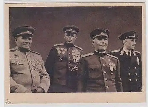 64894 Ak Berühmte Generäle UdSSR, CCCP, Sowjetunion, Russland um 1950
