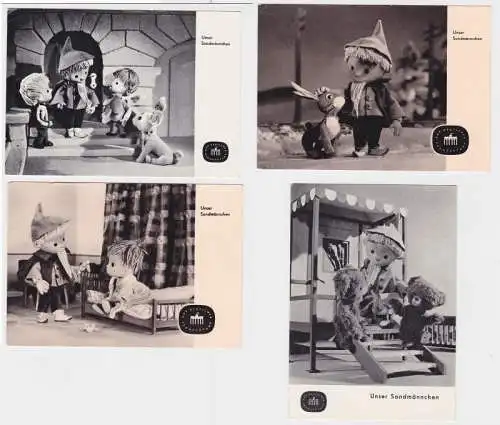 67005/4 Ak DDR Deutscher Fernsehfunk 'Unser Sandmännchen' um 1970