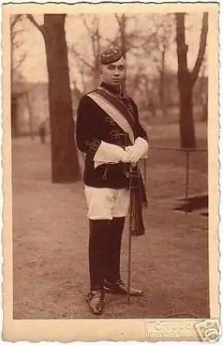 schöne Ak Studentika dresdener Student um 1920