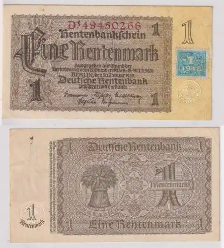 1 Mark Banknote DDR Deutsche Notenbank 1948 Kuponausgabe Ro.Nr.330 b (151746)