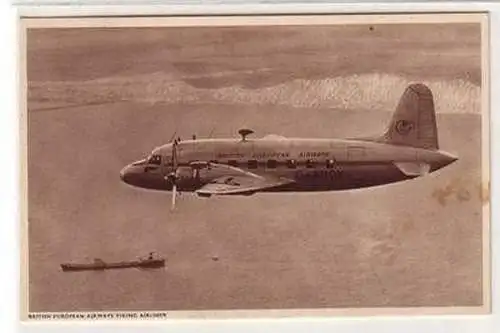 54090 Ak Britisch European Airways Viking Airliner um 1930