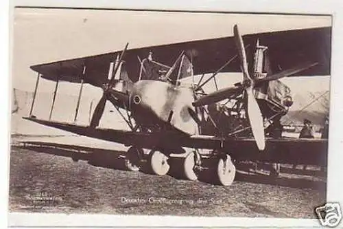 28391 Ak Deutsches Großflugzeug vor dem Start um 1910