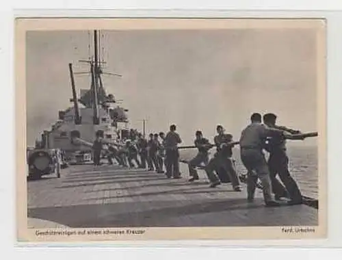 26602 Ak Geschützreinigen auf einem schweren Kreuzer
