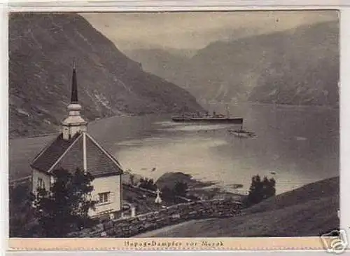 03660 Ak HAPAG Dampfer vor Merog um 1935