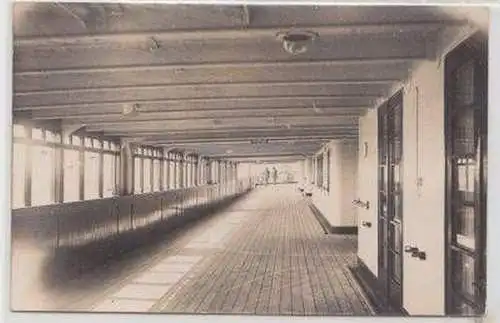 48784 Foto Ak Zwischendeck eines Überseedampfer um 1930