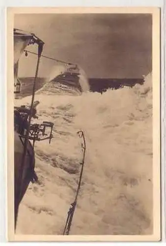 54180 Ak Unterseeboot in der Westatlantik Dünung um 1940