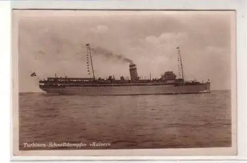 45936 Ak Turbinen Schnelldampfer "Kaiser" 1928