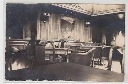 48782 Foto Ak Salon eines Überseedampfer um 1930