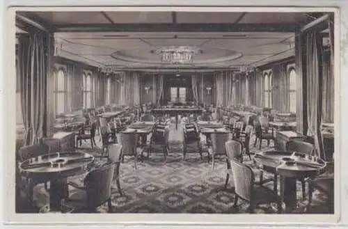 48826 Ak Norddt. Lloyd Dampfer Europa Restaurant um 1920