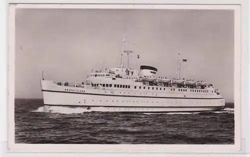 78386 AK Bundesbahn-Hochsee-Fährschiff 'Deutschland' 1956