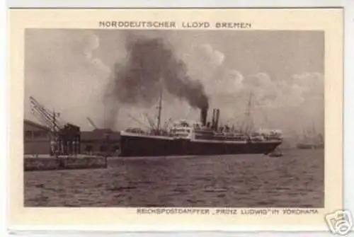 08097 Ak Reichspostdampfer "Prinz Ludwig" um 1920