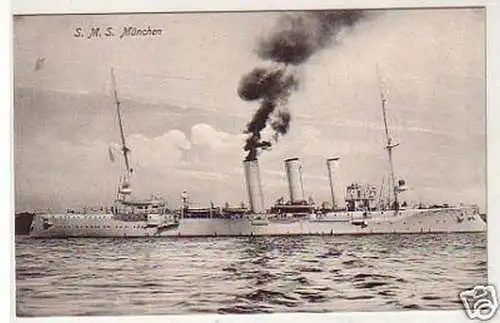 31178 Ak Deutsches Kriegsschiff S.M.S."München" 1910