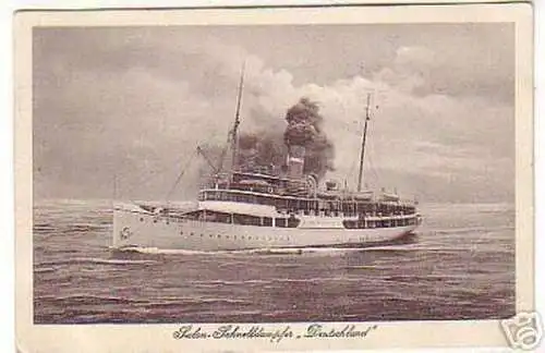 06415 Ak Salon Schnelldampfer "Deutschland" 1926