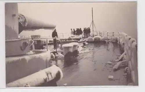 01019 Foto Ak vereiste Back des Linienschiff 'Schleswig Holstein' 1929