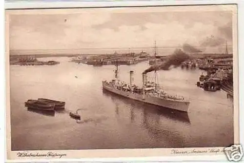 33024 Ak Wilhelmshafen Rüstringen Kreuzer "Amazone"