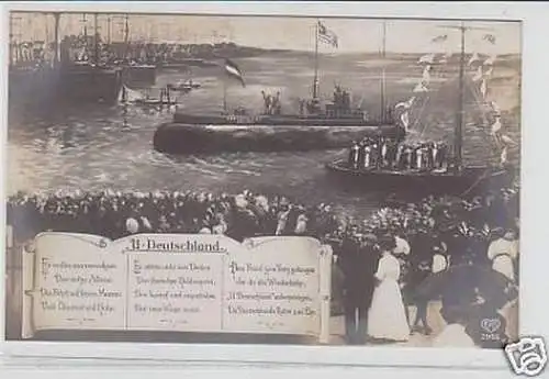 32924 Foto Ak "U Deutschland" 1916