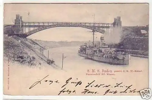 32954 Ak Panzerschiff S.M.S. "Baden" 1899
