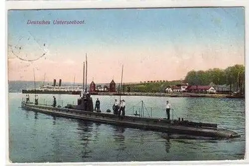59932 Ak Deutsches Unterseeboot U-Boot 1912