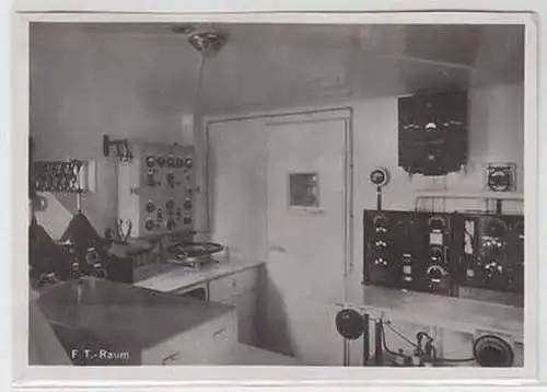 06845 Foto Ak Zeppelin F.T.-Raum um 1930