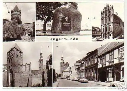 12889 Mehrbild Ak Tangermünde 1982