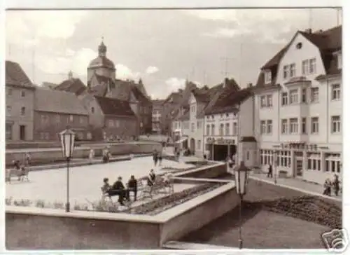 12013 Ak Querfurt am Dreieck Sparkasse usw. 1972