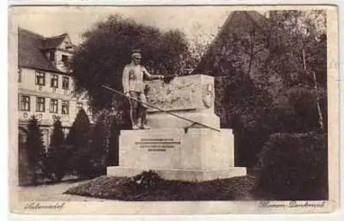 39333 Ak Salzwedel Ulanendenkmal 1928