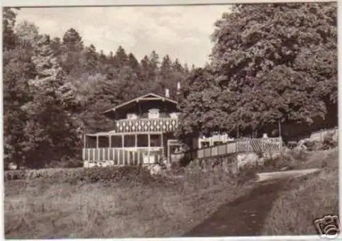 11756 Ak Wernigerode Gaststätte Christianental um 1960