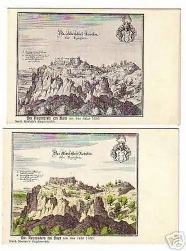 02843/2 Ak der Regenstein am Harz um 1910