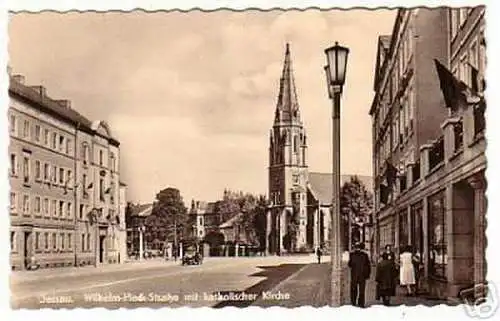 07195 Ak Dessau Wilhelm Pieck Strasse 1957