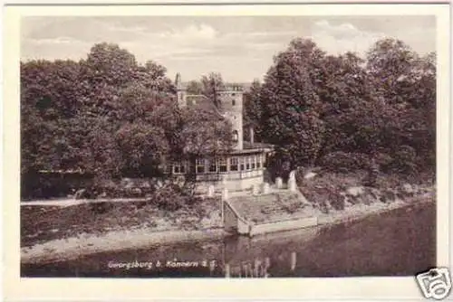 23767 Ak Georgsburg b. Könnern a.S. um 1930