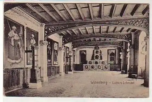 36192 Ak Wittenberg Luther Lehrsaal 1918